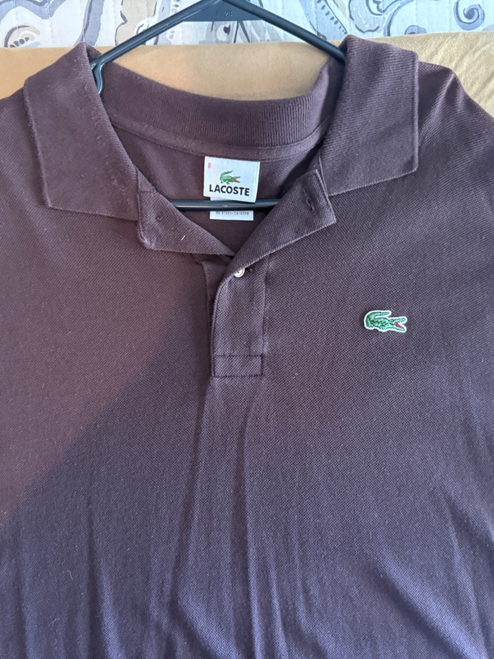 Lacoste Men’s Brown Polo Shirt
